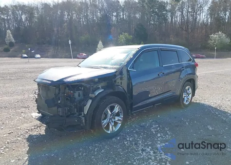 2019 Toyota Highlander Limited z USA, uszkodzony, nr VIN 5TDDZRFH2KS937859